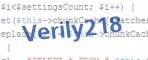 Verification code