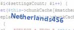 Verification code